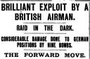 Anniversary of airman's 'most remarkable' WW1 exploit