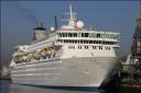 The Southampton-based cruise ship Balmoral