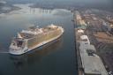 PHOTOS: $1bn cruise ship sails into Southampton