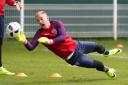 England goalkeeper Joe Hart during a training session at Stade de Bourgognes, Chantilly. PRESS ASSOCIATION Photo. Picture date: Wednesday June 15, 2016. See PA story SOCCER England. Photo credit should read: Owen Humphreys/PA Wire. RESTRICTIONS: Use
