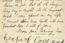Last letter written on Titanic sells for world record