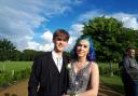 Students from Oasis Academy Sholing arrived at their prom at The Chapel in Royal Victoria Country Park, Netley, 2019