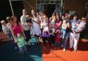 Mums and children at Sure Start in Millbrook.