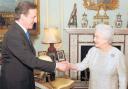 David Cameron meets the Queen
