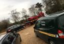 Police seized two uninsured cars. Picture: Hampshire police.