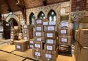 Aid collected from St Michael and All Angels Church, Lyndhurst, is being sent to Poland by Oceanside Logistics.