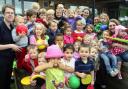 Woodlands Nursery and Pre-school enjoy sports equipment with Haven giveaway