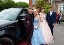 Year 11s from Noadswood School  at MacDonald Elmers Court Hotel and Resort in Lymington for their prom. Photo: Brian Pain