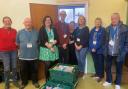 Vicky McKillen (third left) with volunteers at Southampton City Mission's Shirley Basics Bank
