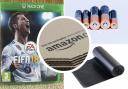Southampton's most popular products on Amazon included FIFA videogames, bin liners and batteries