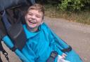 Ten-year-old Alfie Rendell has completed a 26-mile charity challenge in his wheelchair