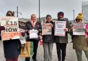 Campaigners gathered in Southampton to demand an end to fuel poverty