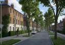 CGI of a typical street in Welborne. Picture Buckland Development/Fareham Borough Council