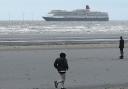 Queen Elizabeth near Liverpool