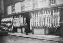 Stares Butchers Shop in 1935