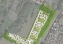 Revised Site Plan For 62 Homes Off Lockswood Road, Warsash