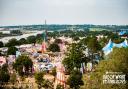 Isle of Wight Festival 2023 from the sky