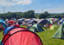 IW Festival 2024 campsite.