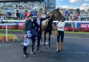 Pina Sonata after winning at Doncaster (Chris Phillips/PA)