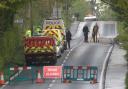 Serious crash shuts road