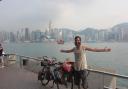 Cyclist's 11,000 mile journey for charity from Hampshire to Hong Kong