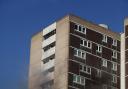 Photo Stuart Martin - Flat fire at Redbridge Towers in Southampton