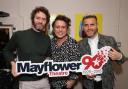 Howard Donald, Mark Owen and Gary Barlow of Take That picture at the Mayflower Theatre on the opening night of The Band - NO SYNDICATION PHOTO ONLY TO BE USED IN THE DAILY ECHO, SOUTHAMPTON CITIZEN AND BOURNEMOUTH ECHO NO PHOTO SALES.