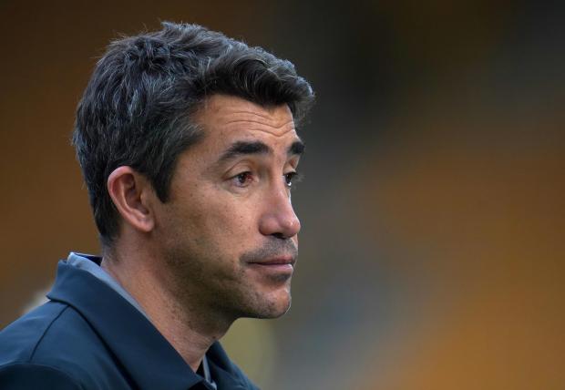 Daily Echo: Wolves manager Bruno Lage (Pic: PA)