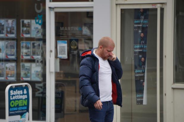 Daily Echo: Thomas Grace after his sentencing at Southampton Magistrates' Court.