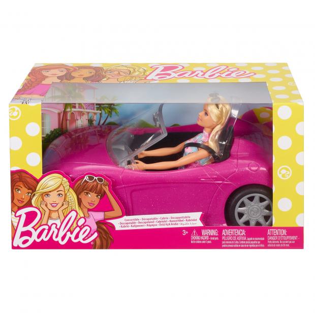 Daily Echo: Barbie doll and convertible. Credit: Tesco