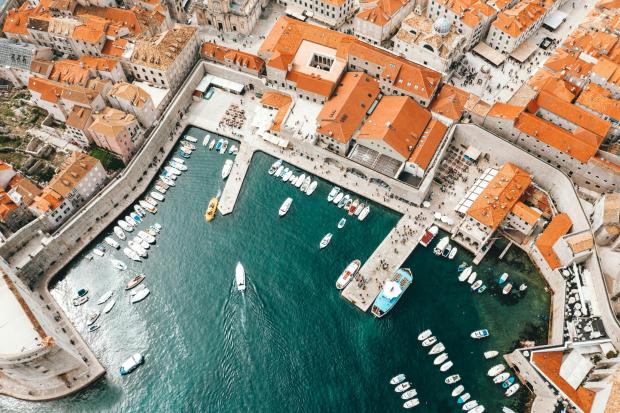 Daily Echo: Birds-eye view of Dubrovnik. Credit: Spencer Davis from Pexels