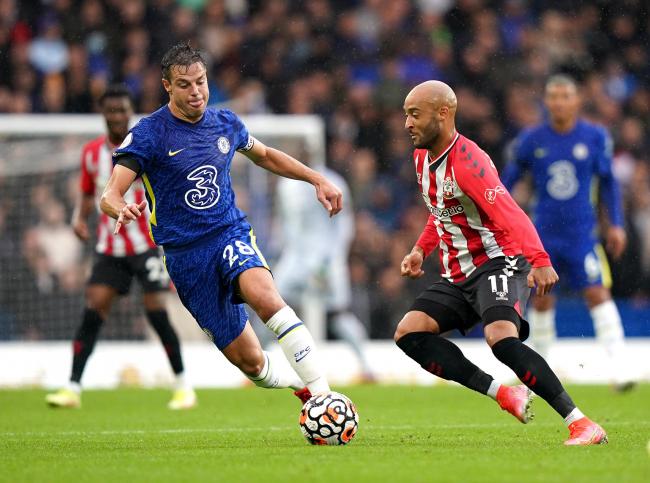 Nathan Redmond featured as Saints fell to a 3-1 Premier League defeat at Stamford Bridge earlier this month (Pic: PA)