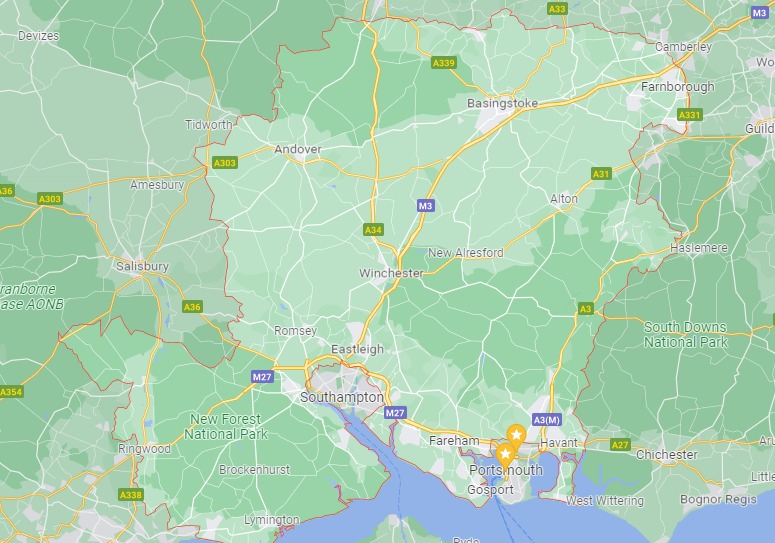 Hampshire. Photo: Google Maps 