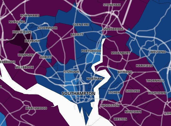 Coronavirus in Southampton: mapped 