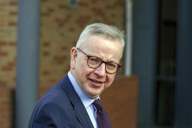 Michael Gove was trapped for more than half an hour as he visited BBC Radio 4’s Today programme with Nick Robinson. (PA)