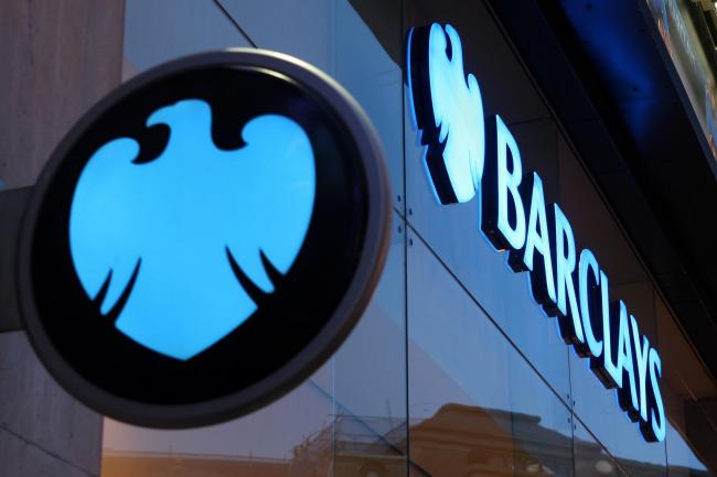 Barclays bank signs