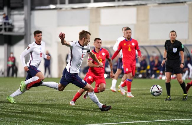James Ward-Prowse struck his second England goal at Andorra (Pic: PA)