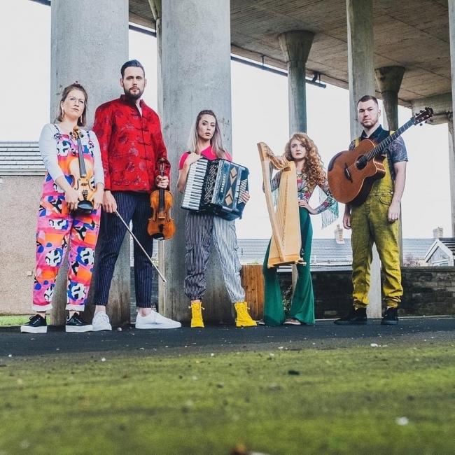 Welsh Folk Super Group CALAN return to Chapel Sessions in 2021