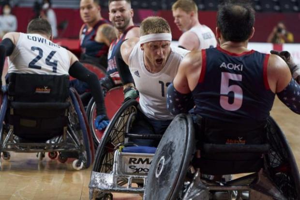 Daily Echo: Wheelchair rugby star Aaron Phipps is made an MBE for services to the sport.