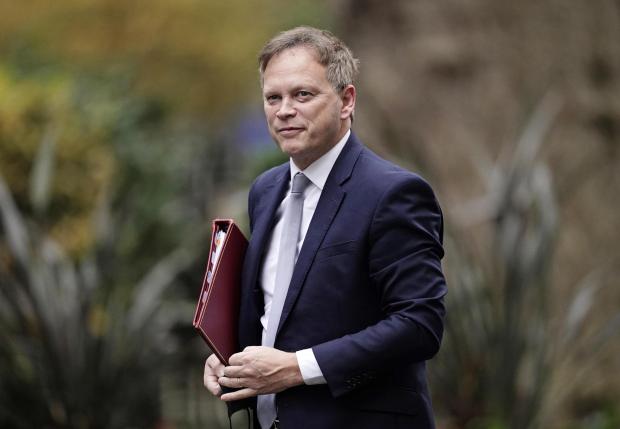 Daily Echo: Pictured, Grant Shapps, transport secretary.