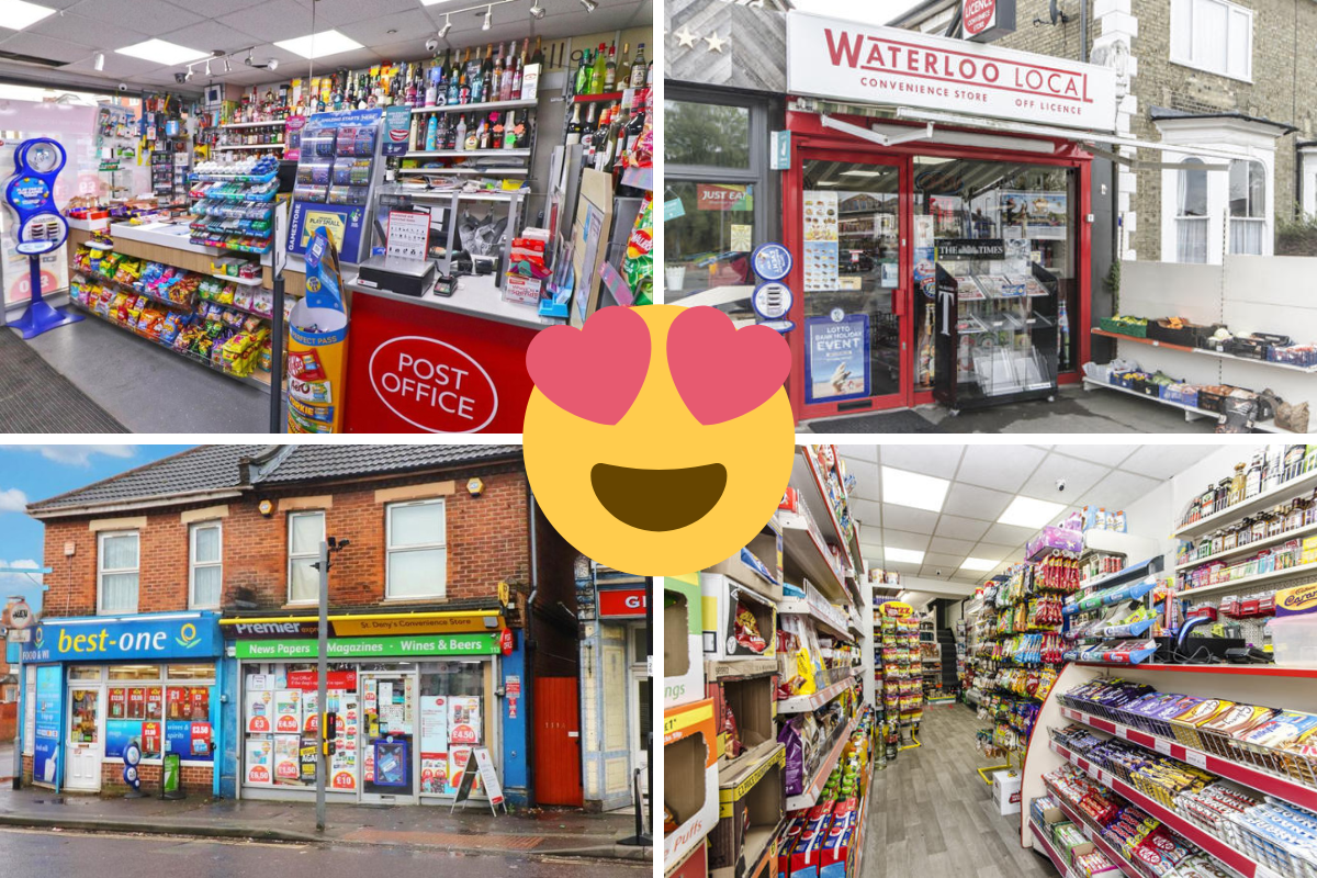 Two convenience stores in Southampton up for sale. Photos: Rightmove