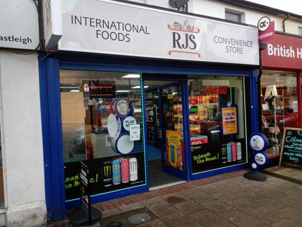 Daily Echo: RJS International Food Store.