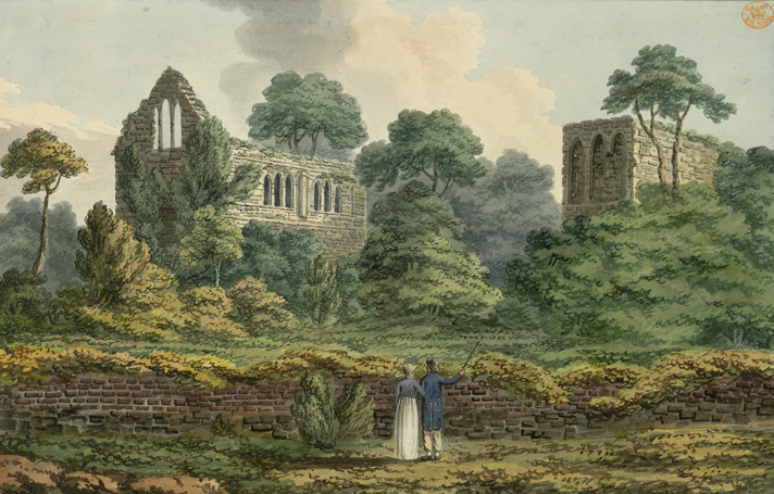 Netley Abbey ruins