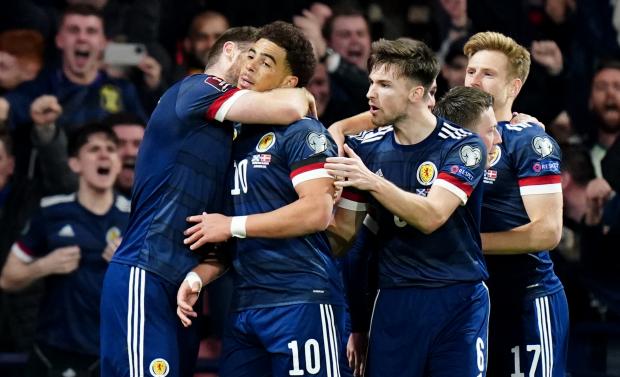 Daily Echo: Scotland will face Ukraine in March, in the World Cup playoff semi-final (Pic: PA)