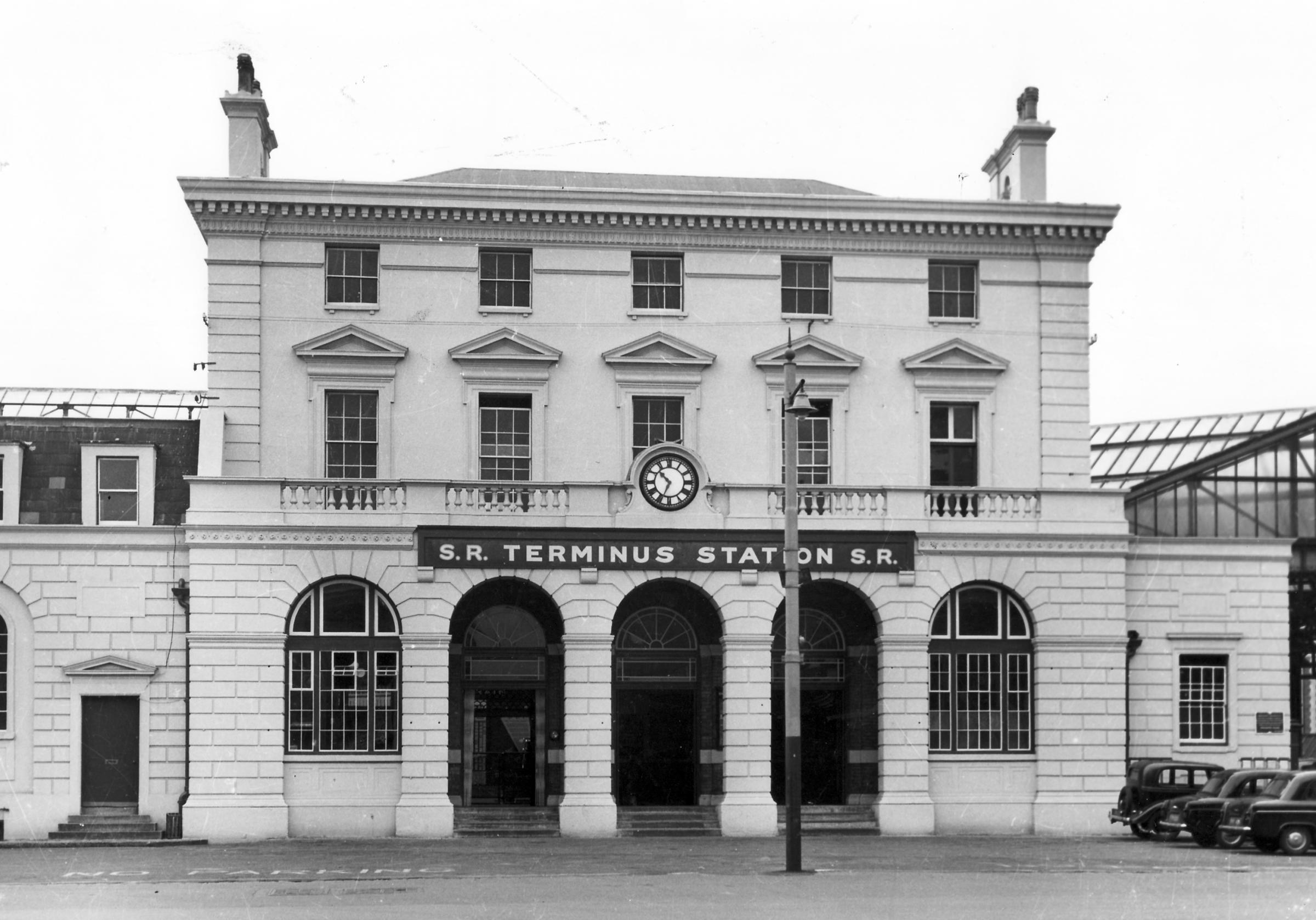 The former Southampton Terminus station in 1957.