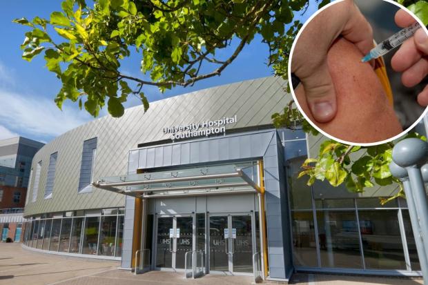 NHS data has revealed there are over a hundred unvaccinated Southampton hospital staff