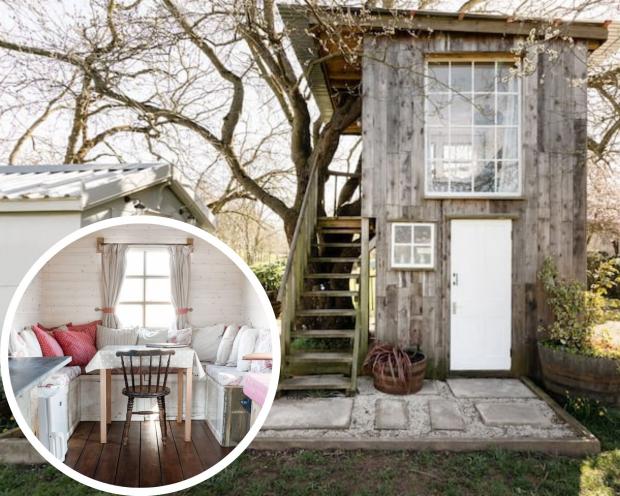 Daily Echo: The Treehouse in Mells, Somerset. Picture: Airbnb