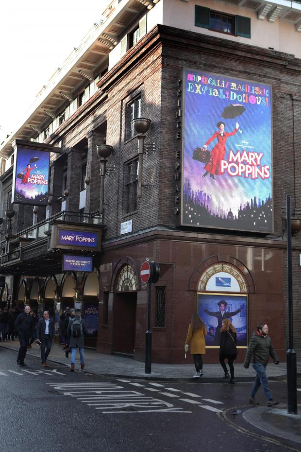 Daily Echo: Mary Poppins the Musical. Credit: PA