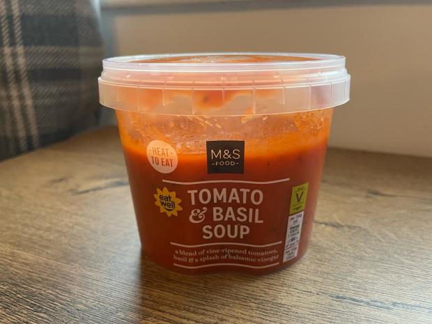 Daily Echo: M&S Tomato & Basil Soup (Vegan)