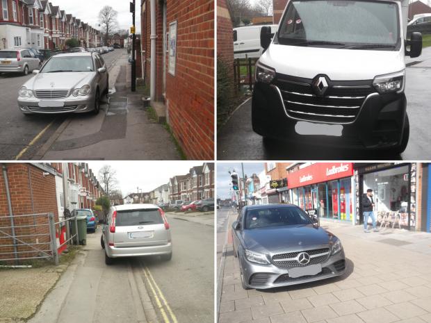 Daily Echo: The parking Mr Weafer refers to